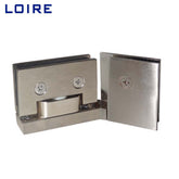 Pivot Shower Hinges Top Or Bottom Mount Glass Door Hinge With Attached U Clamp L-2373
